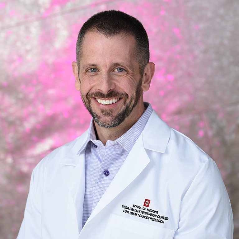 Photo of breast cancer researcher Bryan Schneider, MD