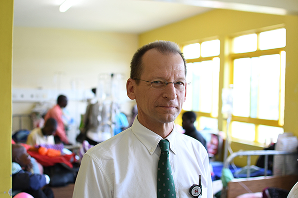 Dr Terry Vik in Kenya