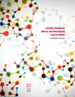 Cover image for IU Simon Comprehensive Cancer Center 2015 Scientific Report